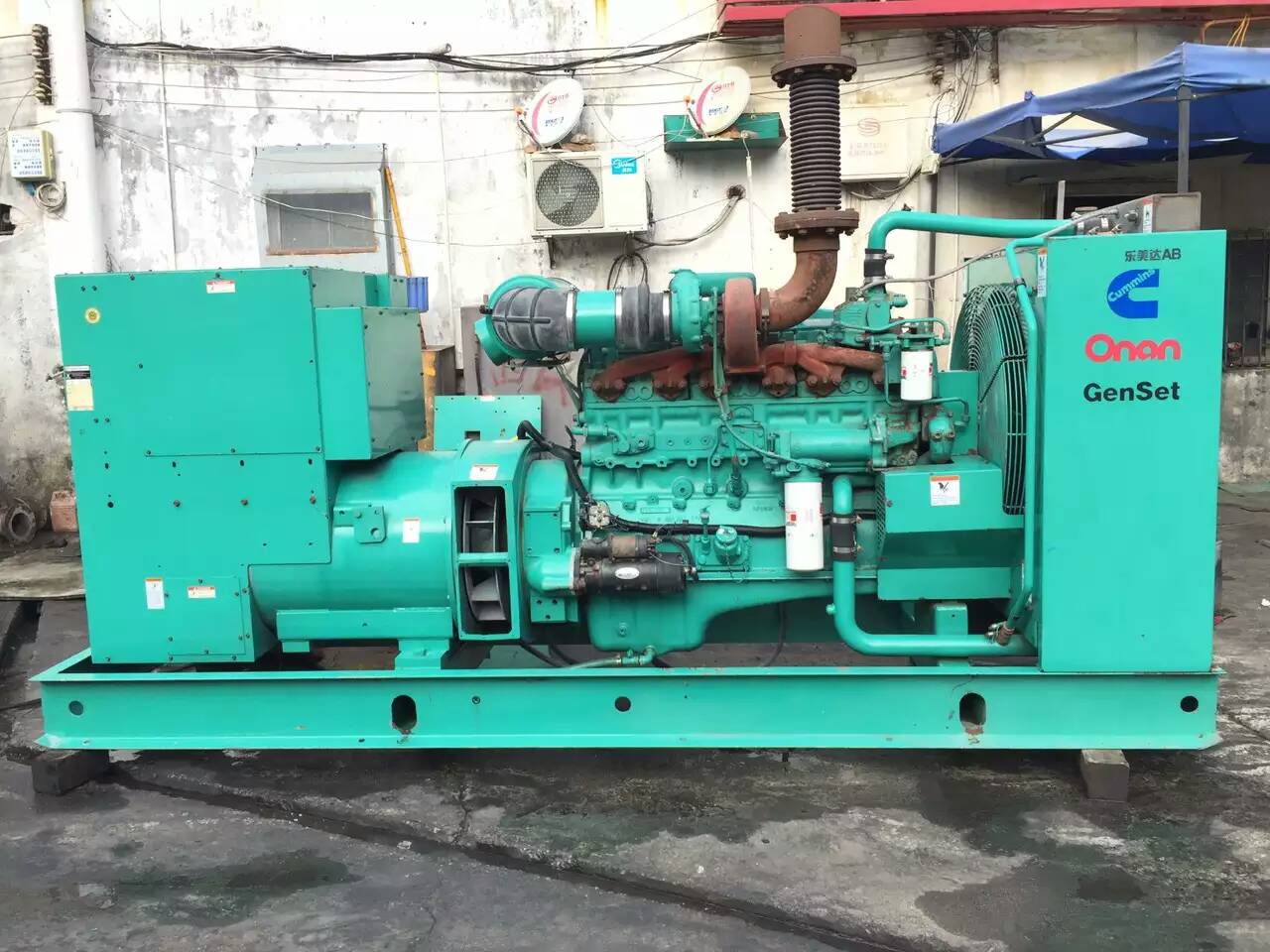 泰安租赁发电机-柴油发电机不正常冒烟的原因